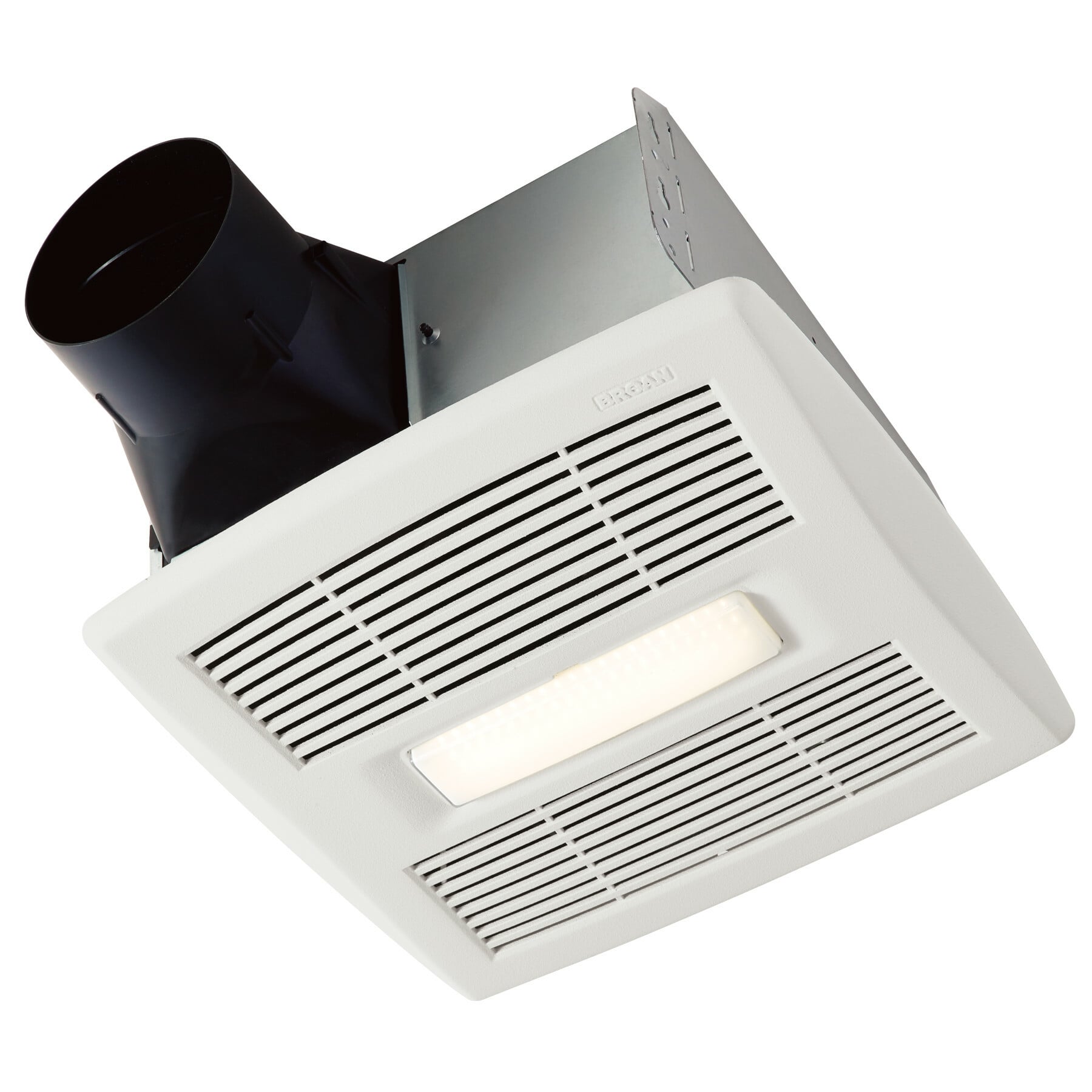 AE80BL Flex Bathroom Ventilation Fan with Light, 80 CFM, 0.7 Sones, Energy Star