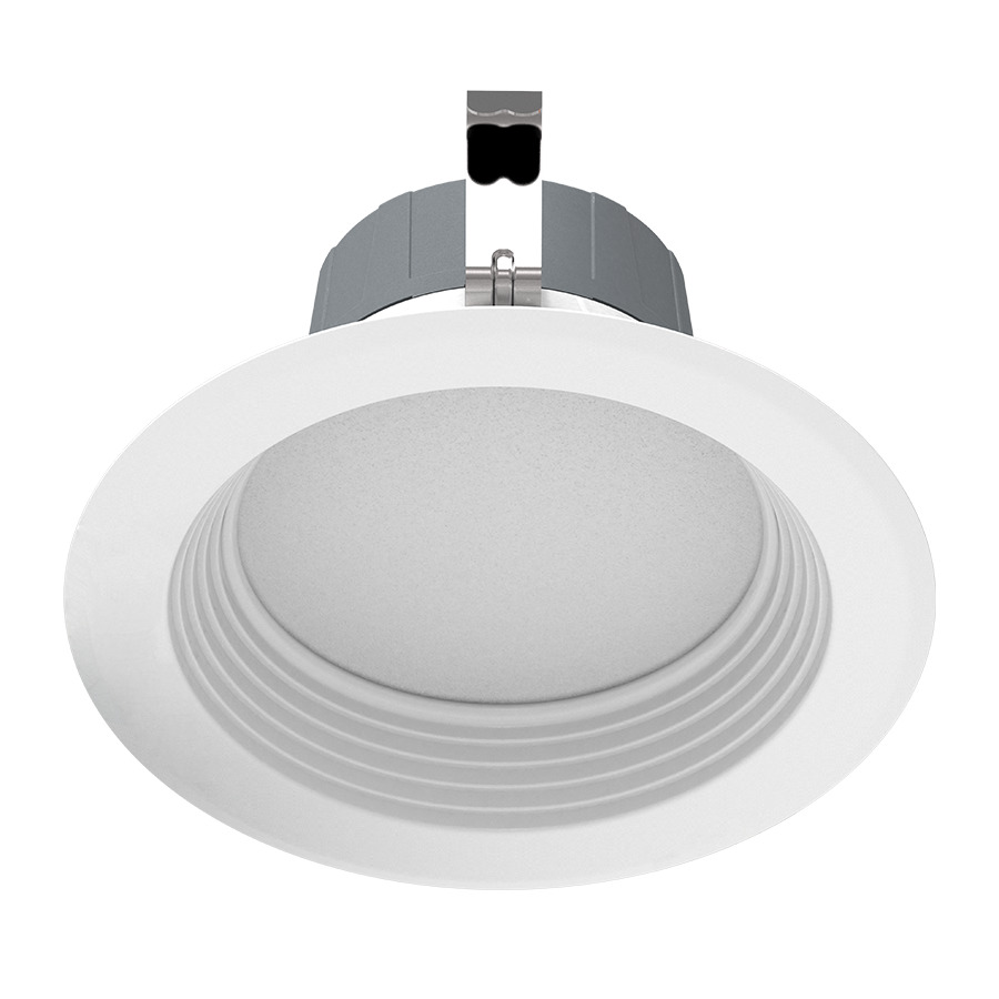 R4R8950120WB R4R Retrofit Downlight Lighting Fixture, LED Lamp, 120 V, Metal Housing