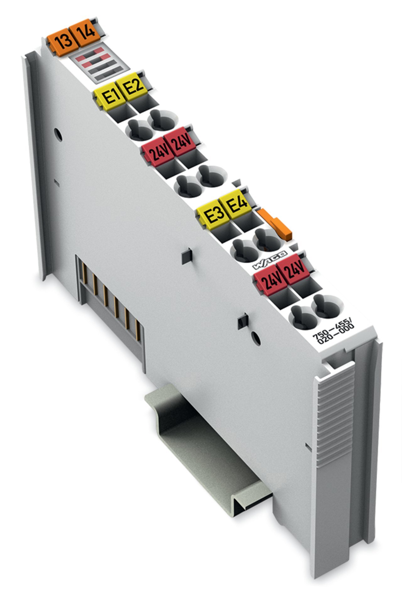 750-455/020-000 750 Analog Input Module, 4 Inputs, 12 bit Resolution