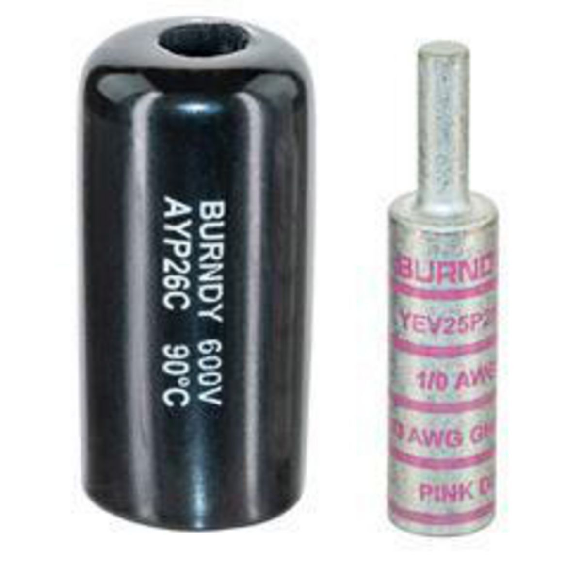 YEV25P2X84FX YEV Connector Compression Pin Adapter, 0.26 in Dia Pin, Pink