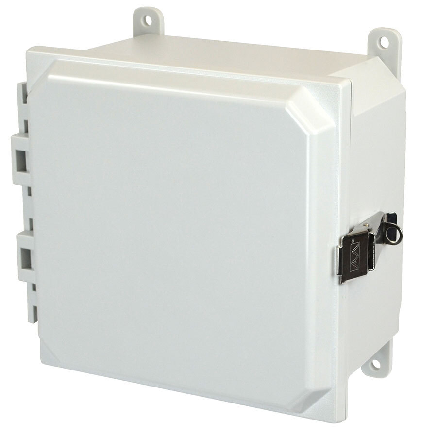 8X8X4 PC ENCL HNG SL CVR FEET