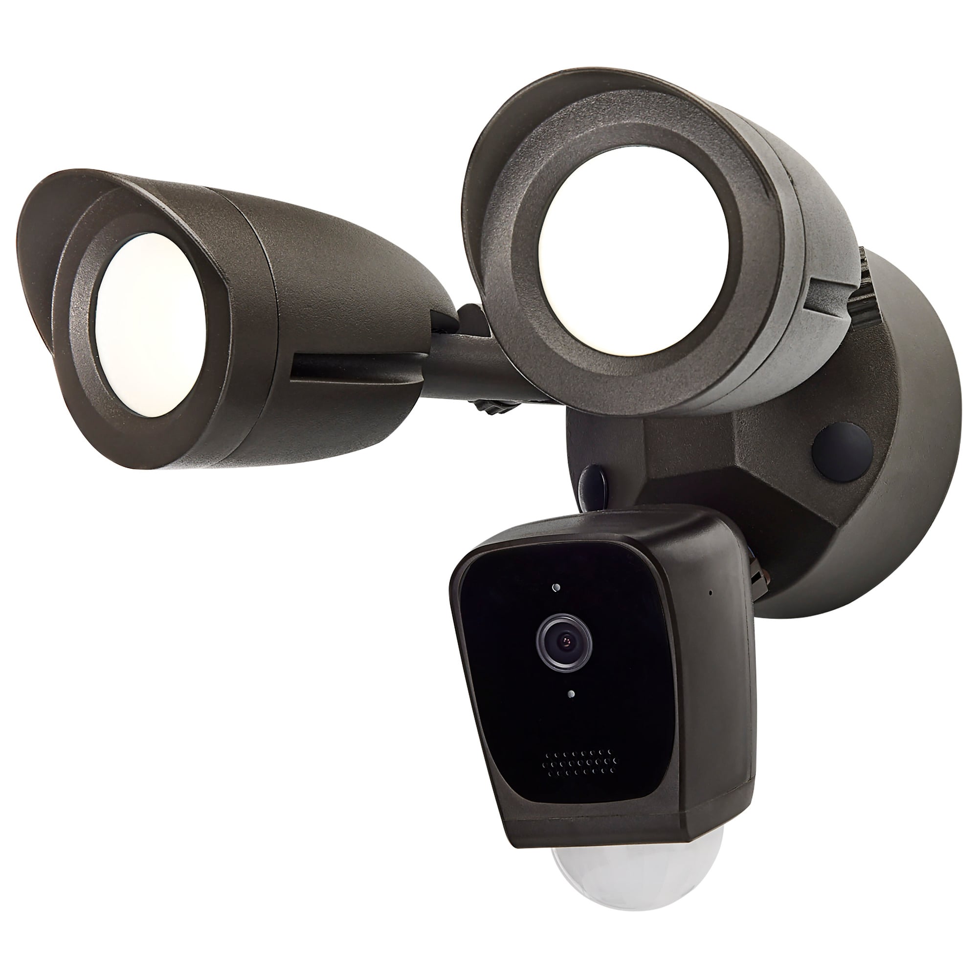 65-902 Nuvo Security FloodLight With Camera, 20 W Fixture, 120 to 277 V, Brown Housing