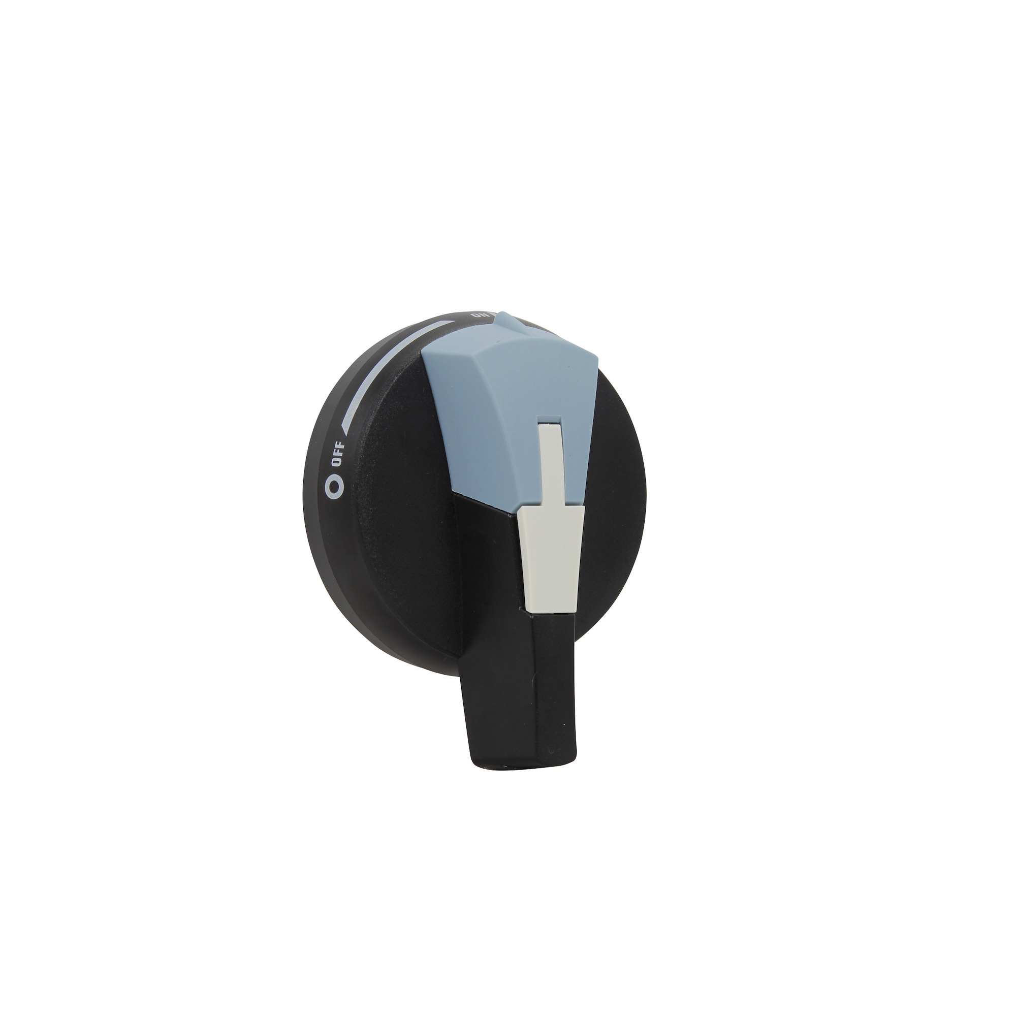 H4X-02B Front/Right Side Operated Long Padlockable External Selector Handle, 3.46 in L x 3.07 in W x 1.45 in H, Black