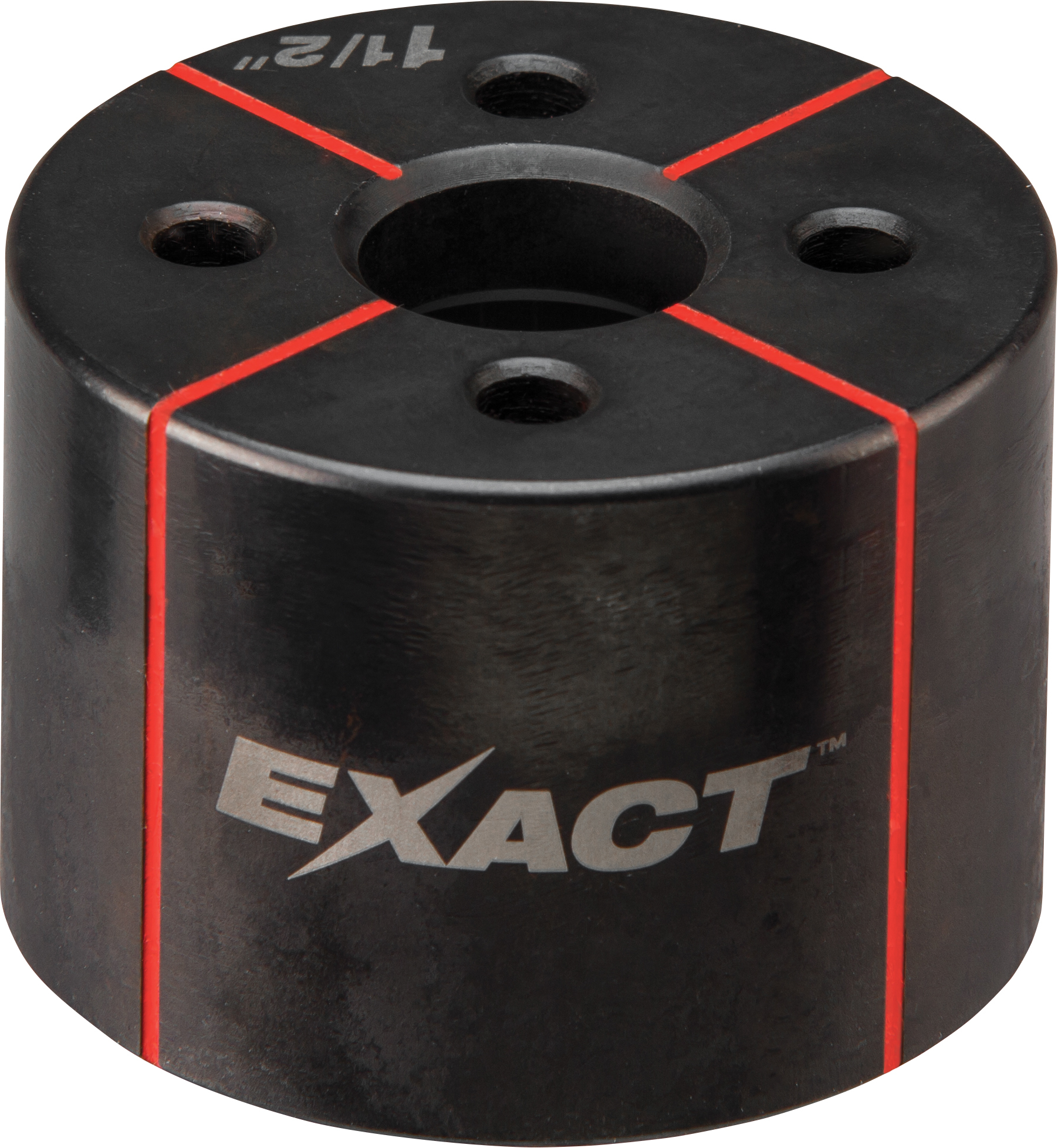 49-16-2668 Exact Knockout Die, 1-1/2 in Conduit/Pipe, Steel, 10 ga Mild Steel/12 ga Stainless Steel