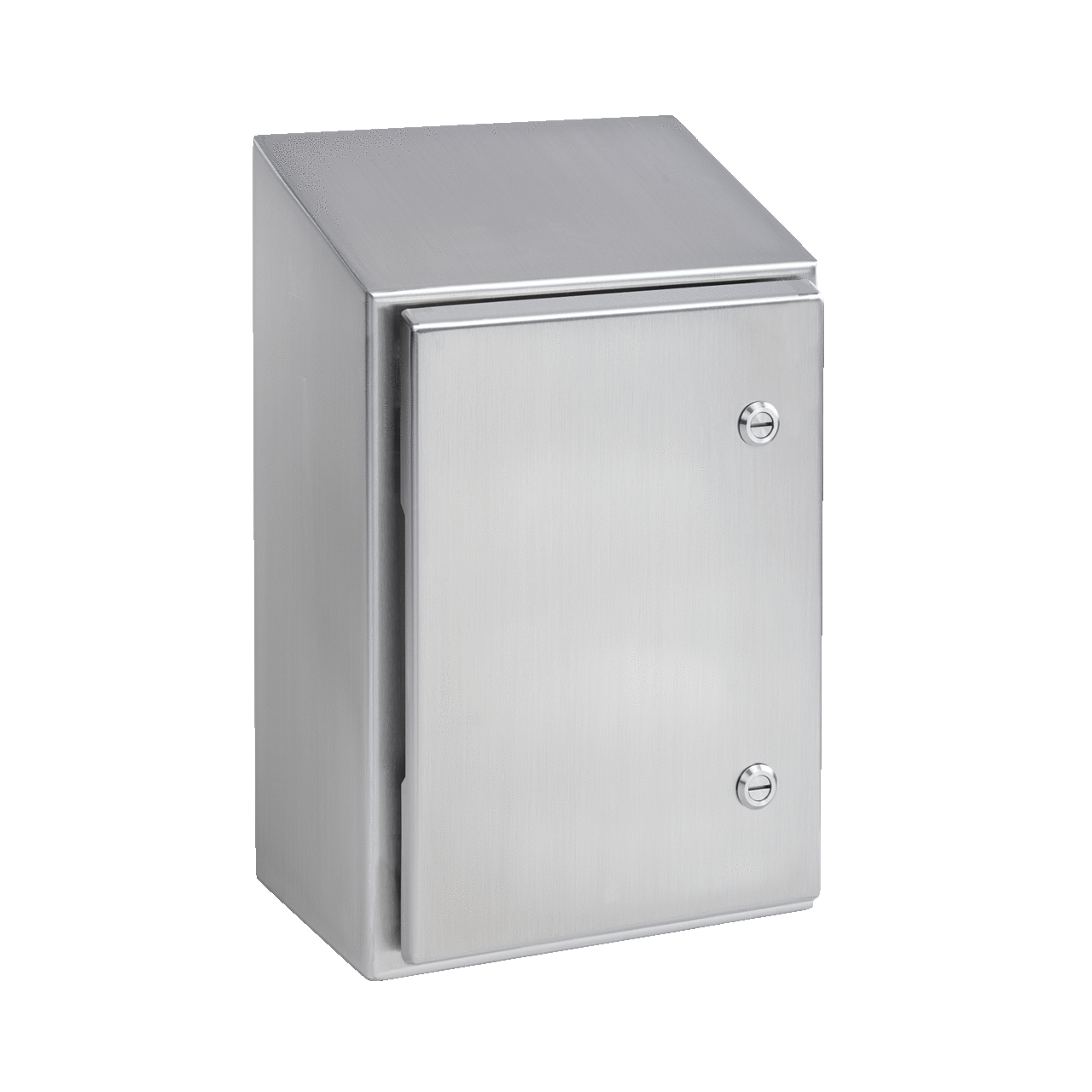 WS303008SS WaterShed WS1 Enclosure, 30 in L x 30 in W x 8 in D, NEMA 4X NEMA Rating, 304 Stainless Steel