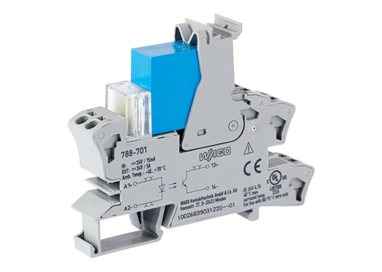 788-701 Solid-State Relay Module, 24 V DC, 5 A