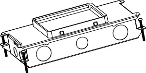 Steel Recessed Floor Box