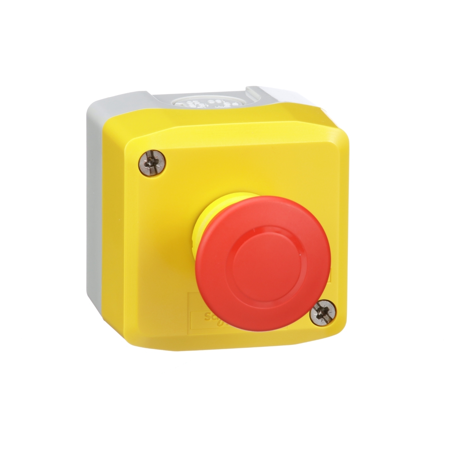 XALK198H7 Harmony Complete Mushroom Head Pushbutton Control Station, 600 V AC, 10 A, 1NC Contact, 1 Operators, 13/4X NEMA Rating