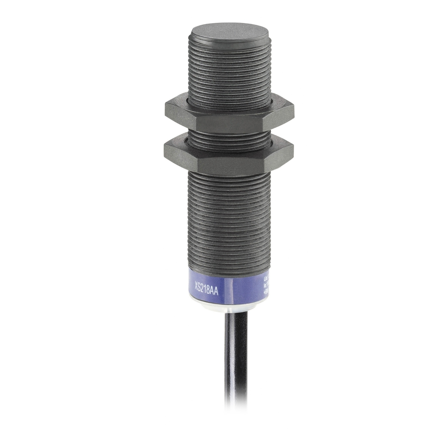 XS218AAMAL2 OsiSense XS Fixed Cylindrical Proximity Sensor, Inductive, Discrete Output, 1NO Contact, 20 to 264/24 to 240 V AC/V DC