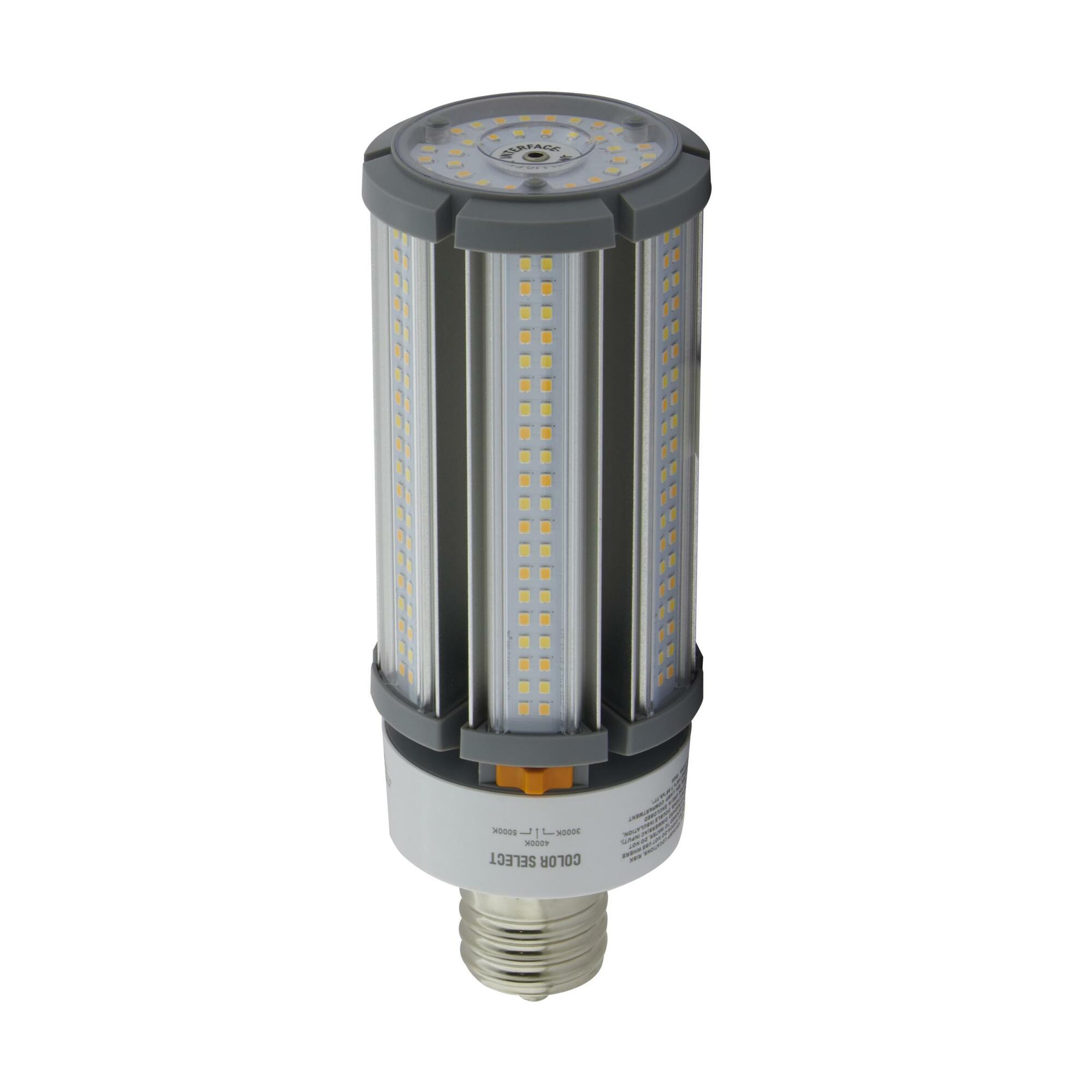 S13142 Smart Dimmable LED HID Replacement Lamp, 54 W, 300 W Incandescent Equivalent, EX39 Lamp, ED17 Shape, 7560 Lumens