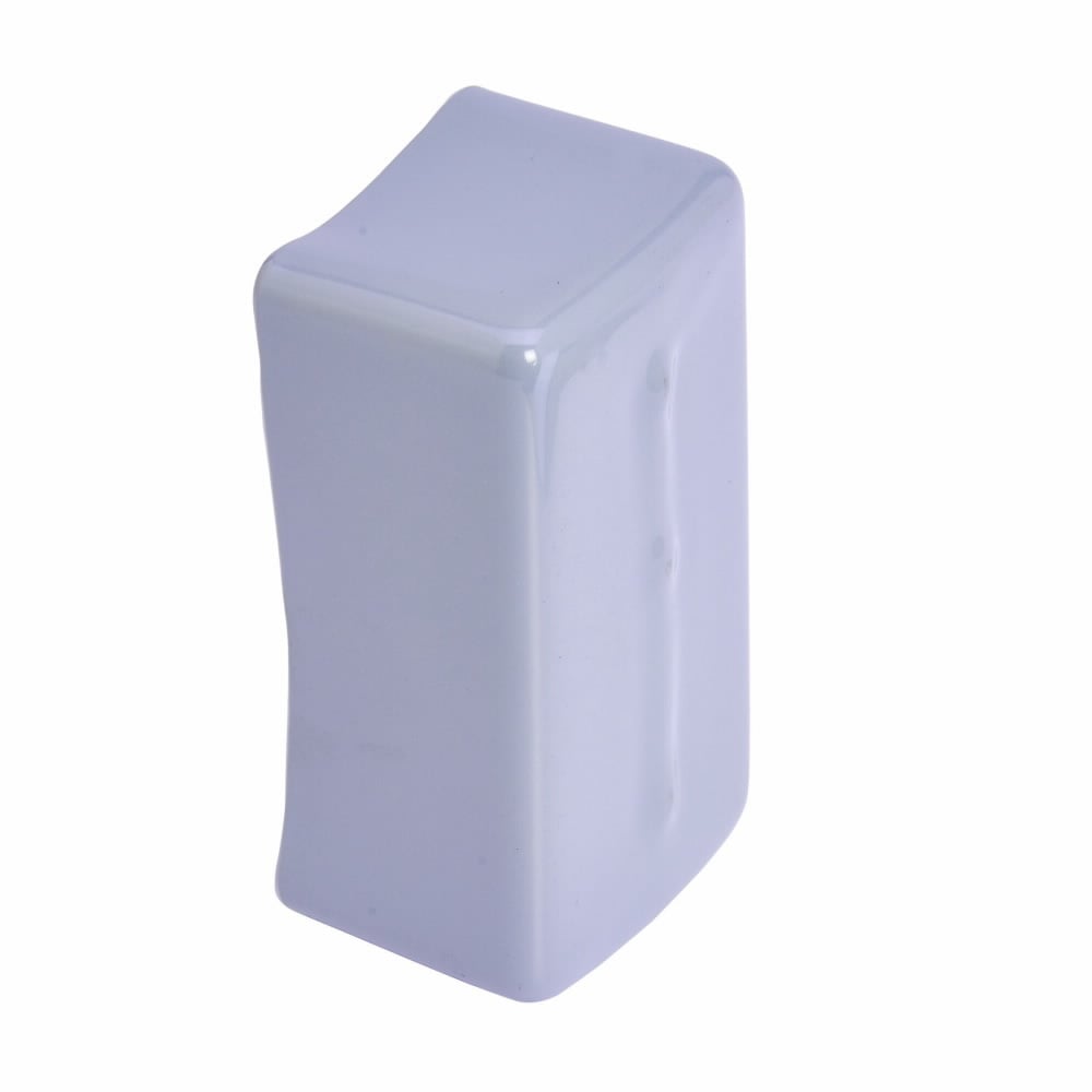 B822AY End Cap, For Use With B11 Series High Bolted Channel, 1-5/8 x 1-5/8 in Back to Back or 3-1/4 in B22A, PVC