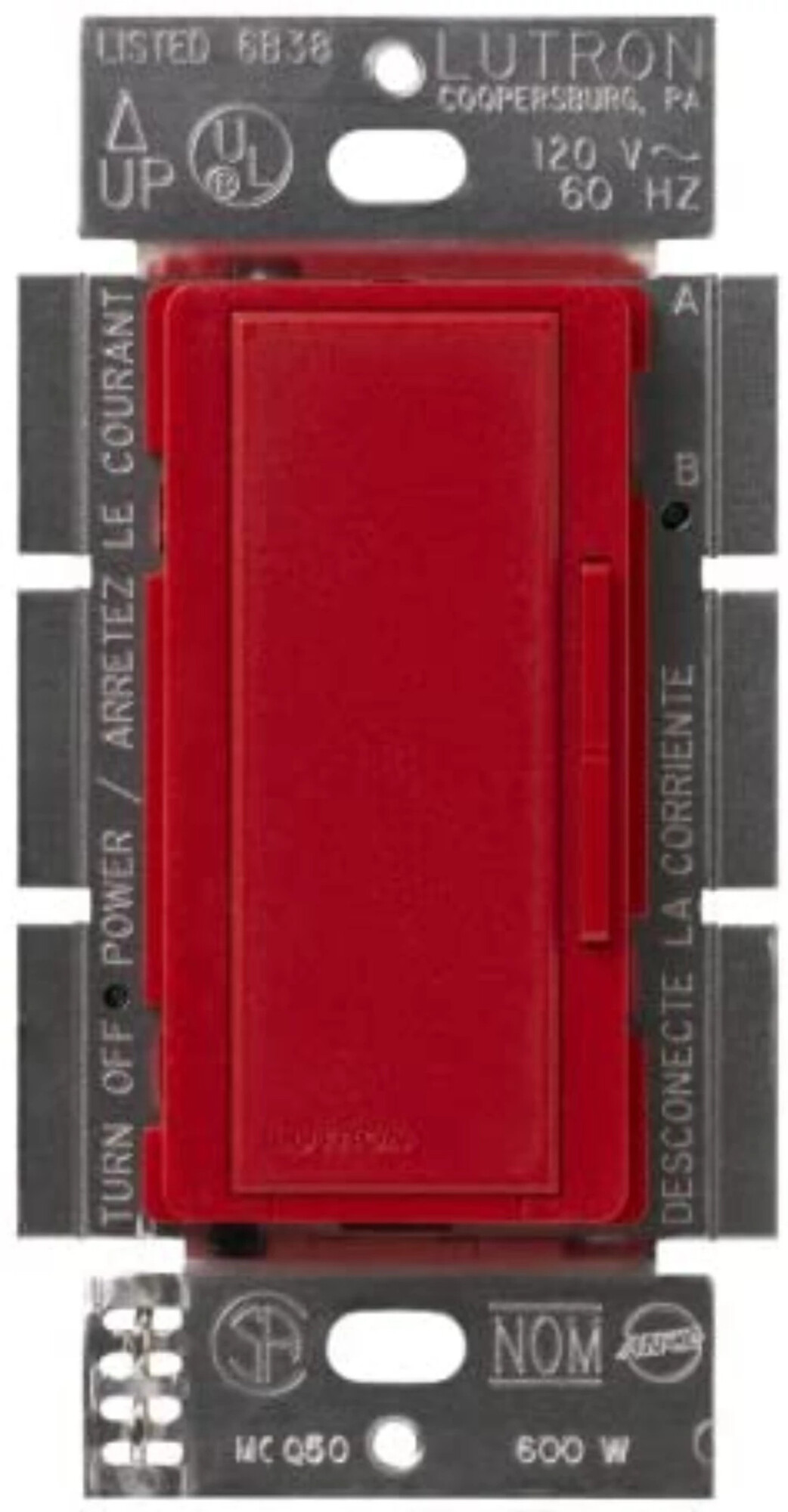 MSC-AD-HT Maestro Companion Dimmer Switch, Multi-Location for Maestro Dimmers/Timers/Sensors, Hot