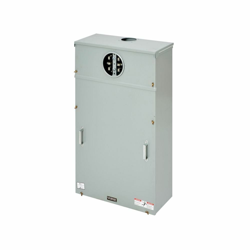 122013 3-Phase Overhead/Underground Feed Schedule B Current Transformer Meter Socket With Enclosure Combination, 42 in L x 36 in W x 11 in D, NEMA 3R NEMA Rating, Steel
