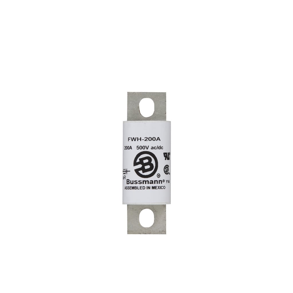 FWH-175A North American Style LOW-PEAK High Speed Fuse, 175 A, 1000 V AC/800 V DC, 50/200 kAIC Interrupt, Cartridge Body