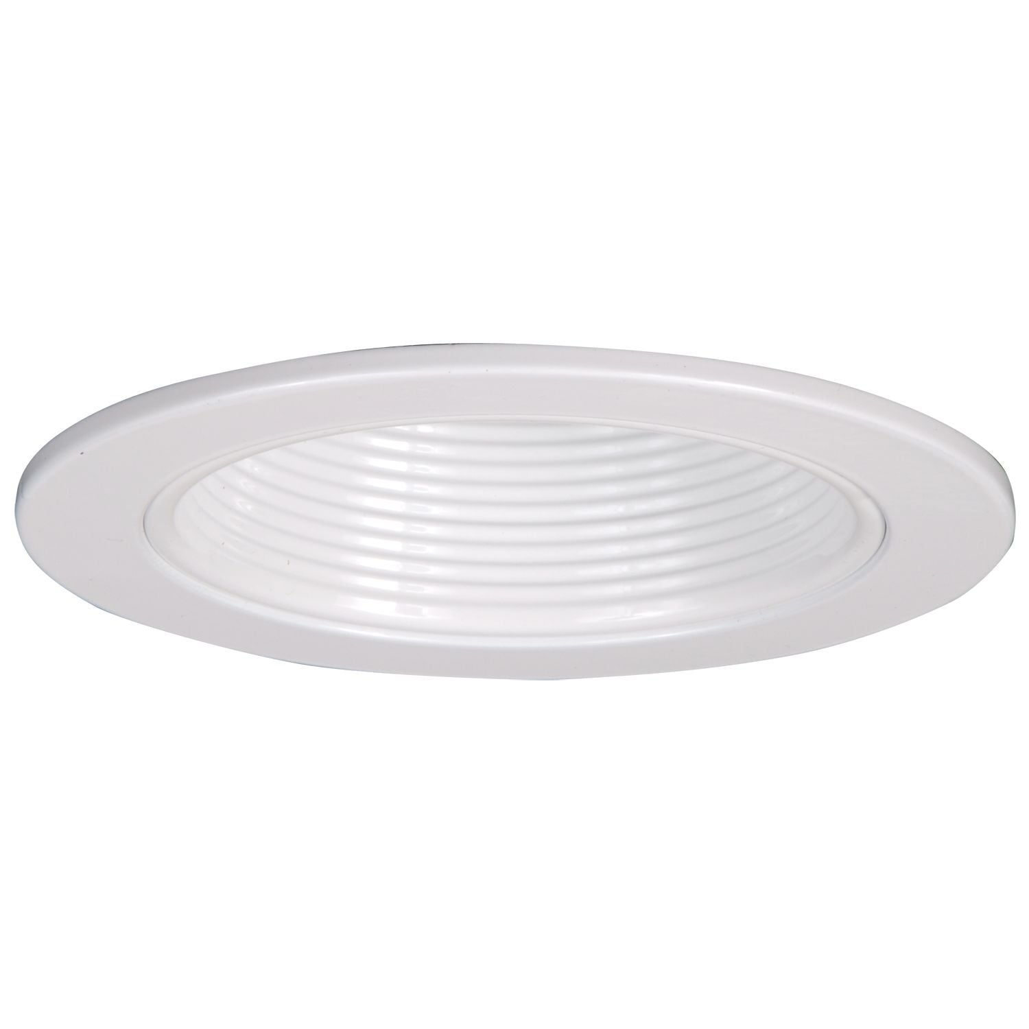 4013WB Halo Full Cone Self-Flanged Baffle Trim, 4 in ID x 5 in OD, LED Lamp, For Use With 4000 Downlight, Metal