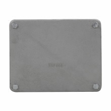 YYP900 Blank Plate, For Use With AJ and AJC Back Box with Angle Adapter, 400 A, Feraloy Iron Alloy