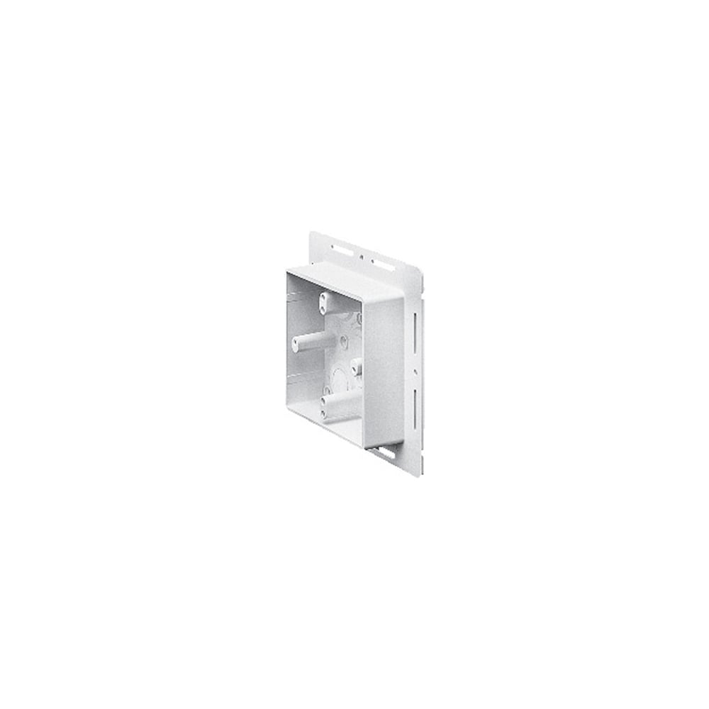 8091FB Siding Box Kit With Flange, Plastic, 24-1/2 cu-in Capacity, 1 Gang, 6.25 in L x 6.25 in W x 1.531 in H