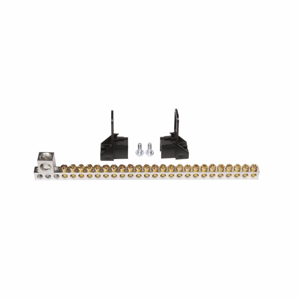 CHN125C Replacement Neutral Bar, 6 in L, For Use With Type B and C Boxes, 3/4 in Loadcenter and Circuit Breaker