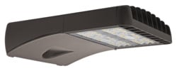 AREAFLD1A/145UNVD840/T4/BZ/60032 Type IV Distribution Area Light, 145 W Fixture, 120 to 277 VAC, Bronze Painted Housing