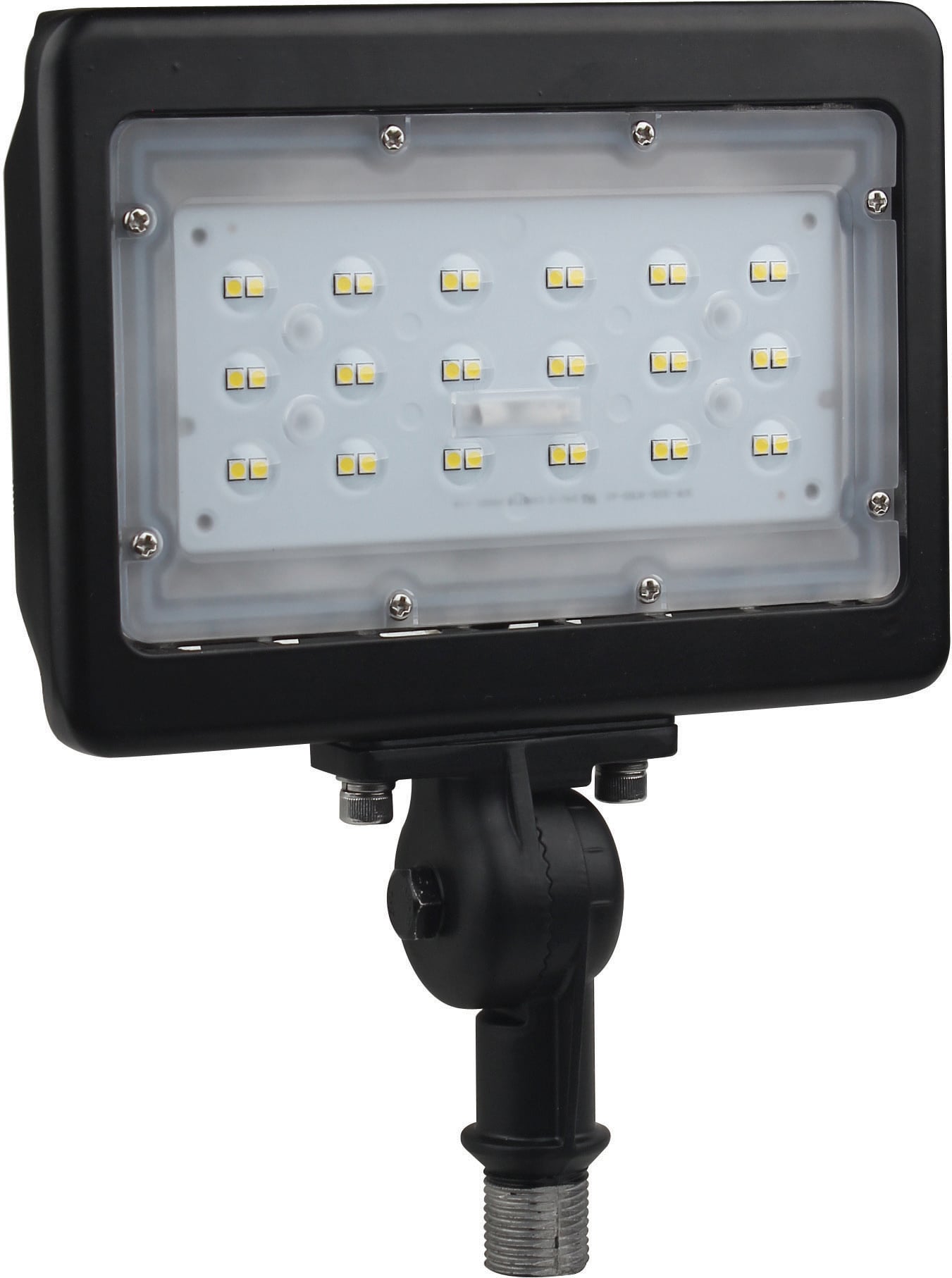 65-534R1 Nuvo Flood Light, 30 W Fixture, 120 to 277 V, Bronze Housing