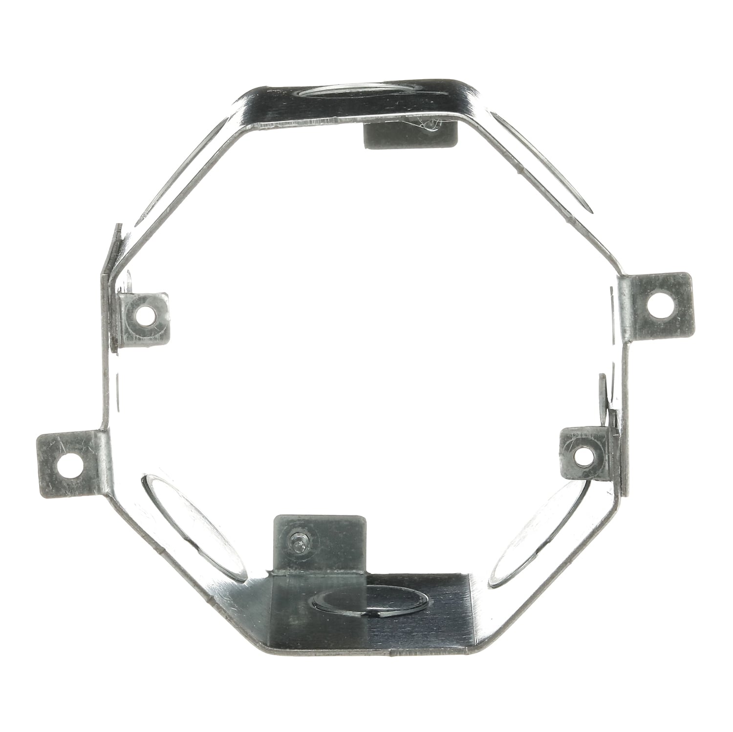 54541-1/2-3/4 Steel City Drawn Masonry Concrete Box, Steel, 29 cu-in Capacity, 1 Outlets, 8 Knockouts