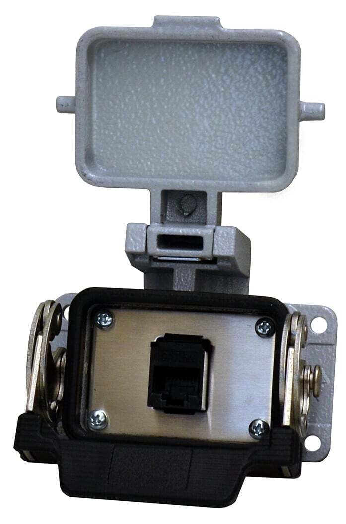 BULKHEAD INTERFACE PORT RJ45 CAT6