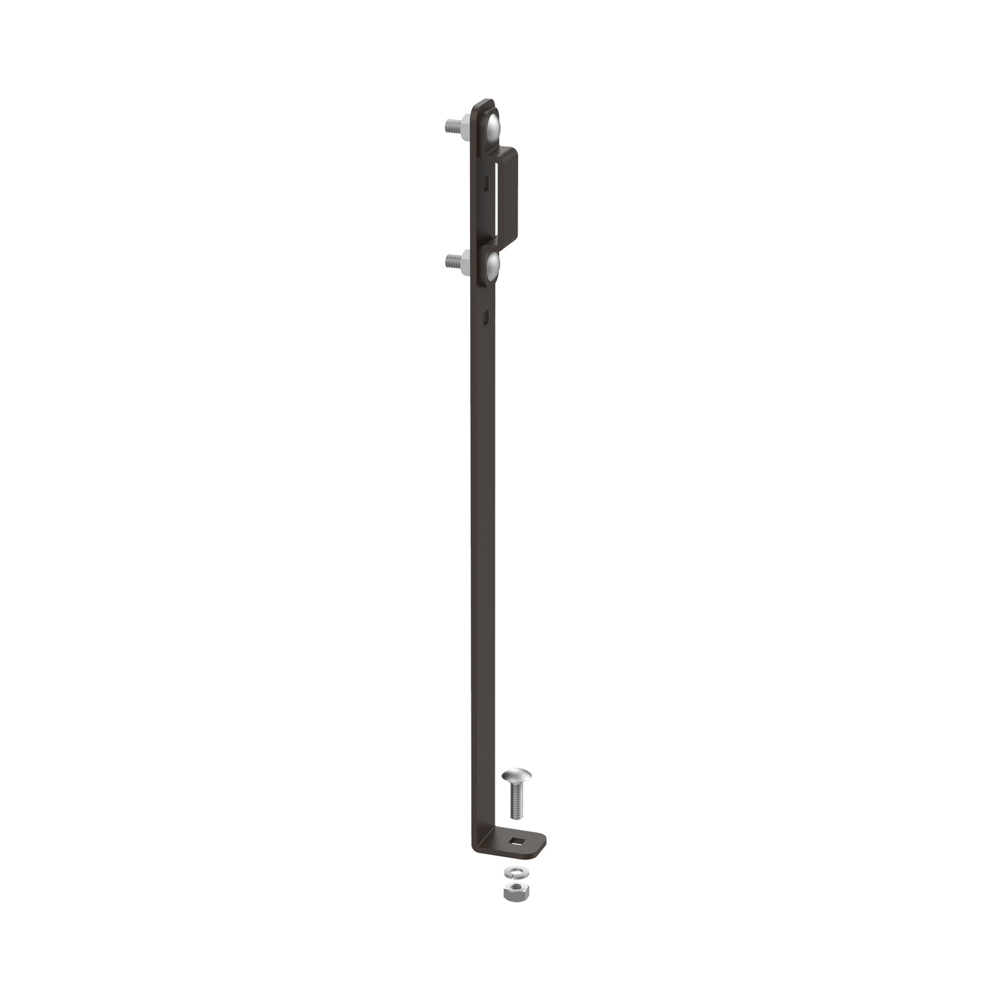 LEK12B DCR Runway Elevation Kit, For Use With 12 in Wide Ladder Rack, Steel, Black