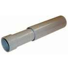 Coupling End Expansion Fitting, Size 1-1/2 Inch, Material PVC, Color Gray, For use with Schedule 40 and 80
