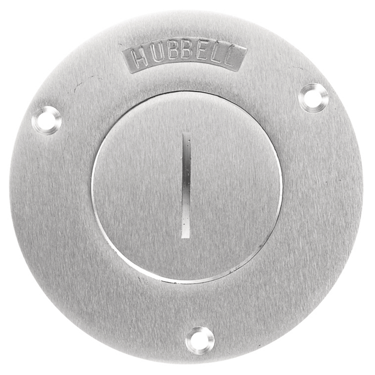 SA2925 Standard Floor Box Cover, 3.87 in Dia, Aluminum
