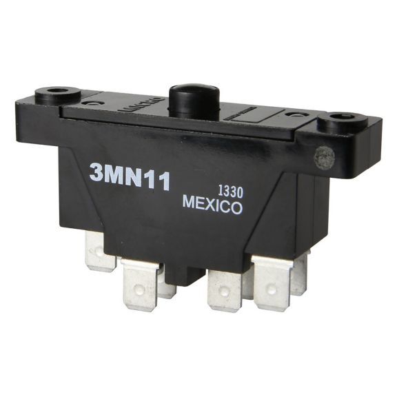 3MN1 MICRO SWITCH MN Series General Purpose Limit Switch, 480 VAC, 15 A, SPDT Contact, 2 Poles