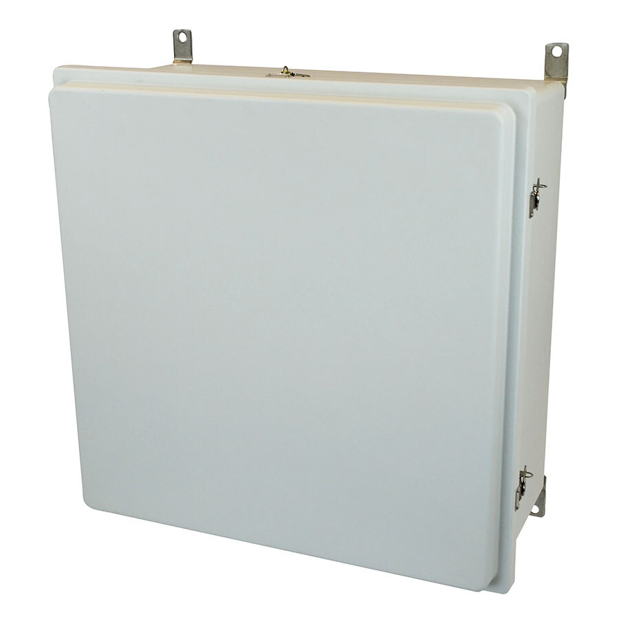 24X24X8 ENCL RSD TWST LATCH HNG CVR
