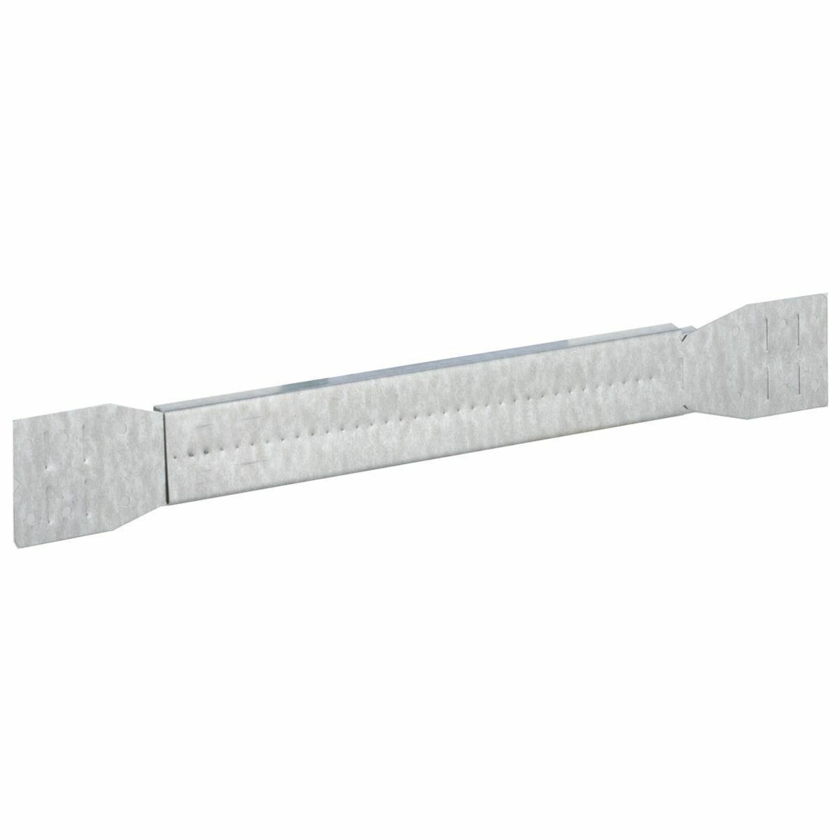 9013R Adjustable Mounting Brace, For Use With 4, 4-11/16 in Square Box, 10-3/8 to 18 in Size, Steel, Silver