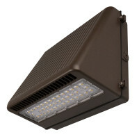 OWF1050MV40BZ Cygnus Non-Dimmable Wallpack,) LED Lamp, 50 W Fixture, 120 to 277 V AC, Fine Textured Powder Coated Housing