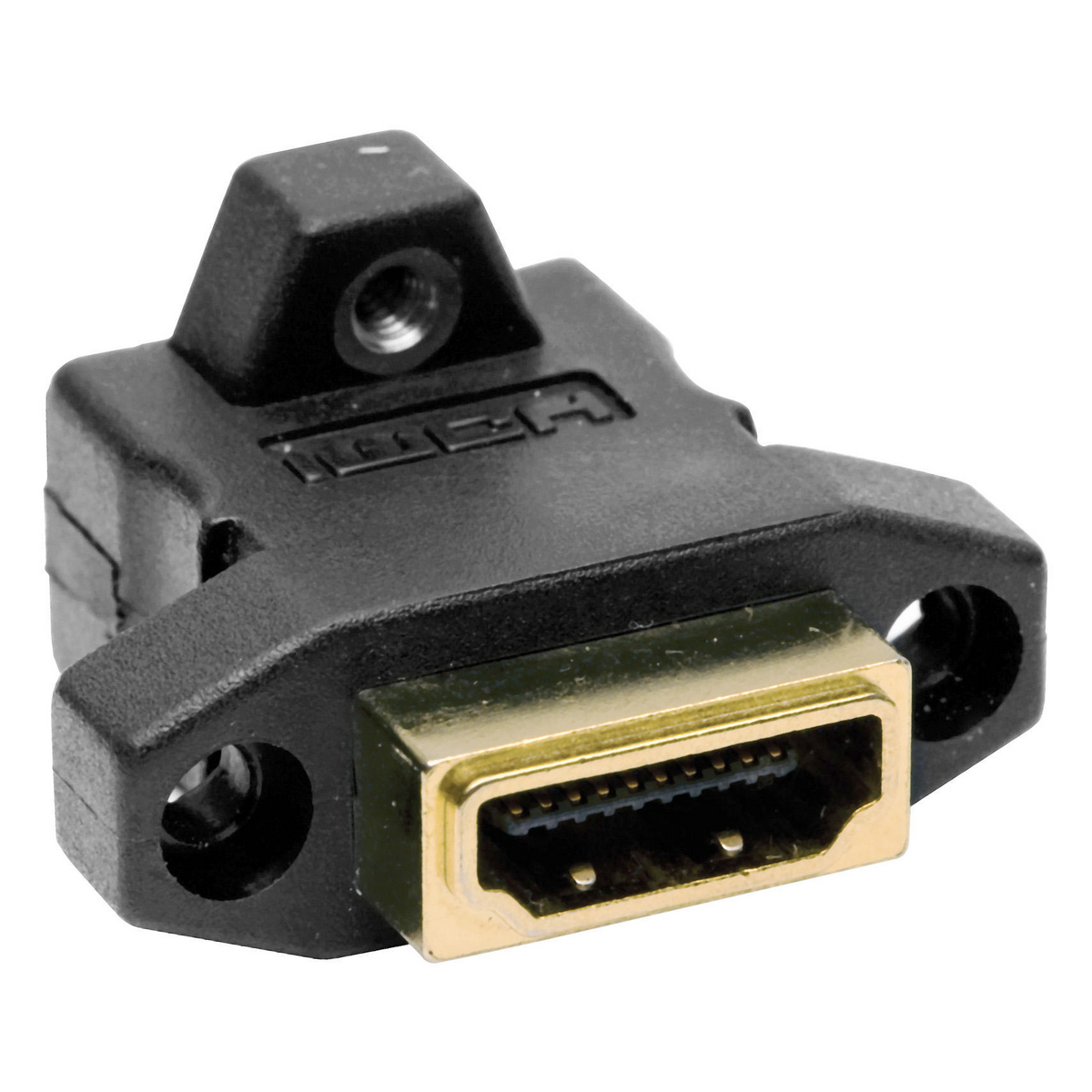 HDMIC14 Type V1.4 Feed-Through Keystone Standard HDMI Connector, Plug-In Female x Female Coupler Connector