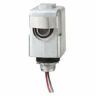 The 208-277 V 50/60 Hz 3100-4150 Watt 'T" Die Cast Metal Housing Stem Mounting The K4100 & K4400 Series Photo Controls feature stem mounting, thermal-type, controls with single and multi-voltage models. Thermal-type photo controls provide dusk-to-dawn lighting control and a delay action, which eliminates loads switching OFF due to car headlights, and lighting. The thermal-type controls feature a cadmium sulfide photocell and a sonic-welded polycarbonate case and lens to seal out moisture. The design utilizes a dual temperature compensating bimetal and composite resistor for reliable long life operation over ambient temperature extremes. These models are California Title 24 compliant.