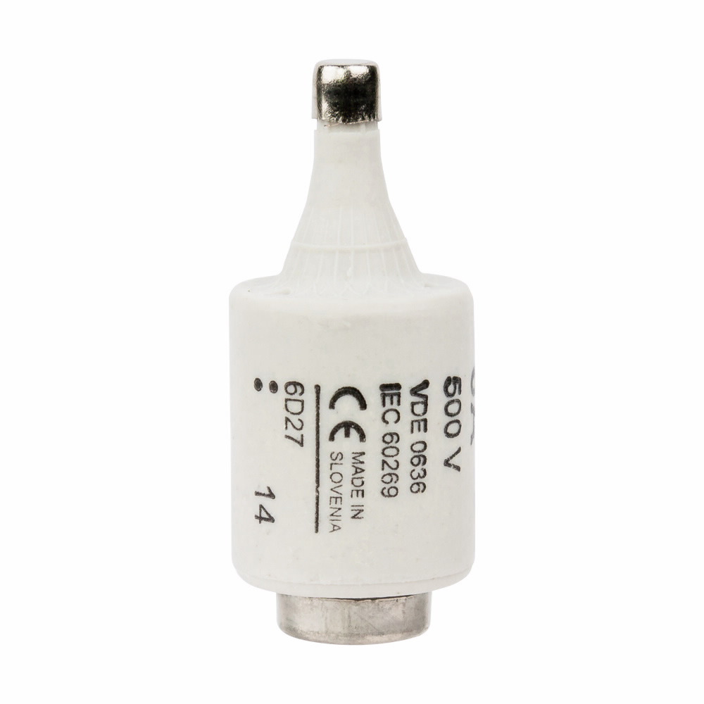 6D27 Low Voltage Time Delay Fuse, 6 A, 500 V AC, 100 kAIC Interrupt, Class: GL/GG/C