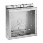 Eaton Crouse-Hinds series HomeRunner Junction Box Cover, Steel, Use with 12 x 12 box, Surface mount cover