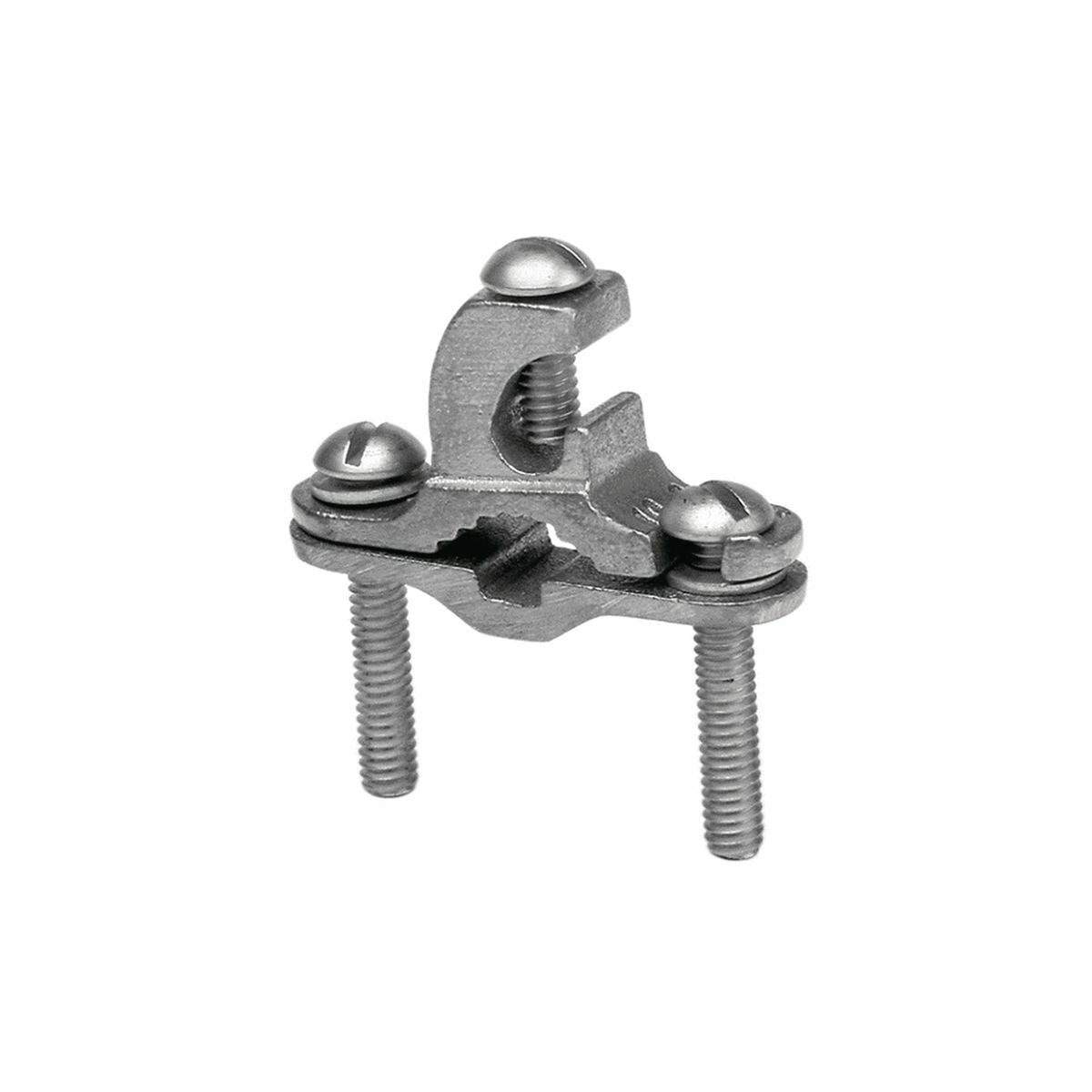 C11K16D Ground Clamp, 3/8 to 1 in Rod, 10 to 2 AWG Conductor, Cast Bronze
