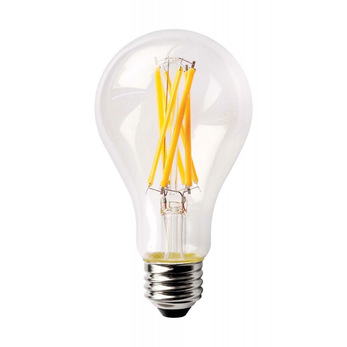 S11360 Type A Forward Dimmable LED Lamp, 14 W, 100 W Incandescent Equivalent, E26 Lamp, A21 Shape, 1600 Lumens