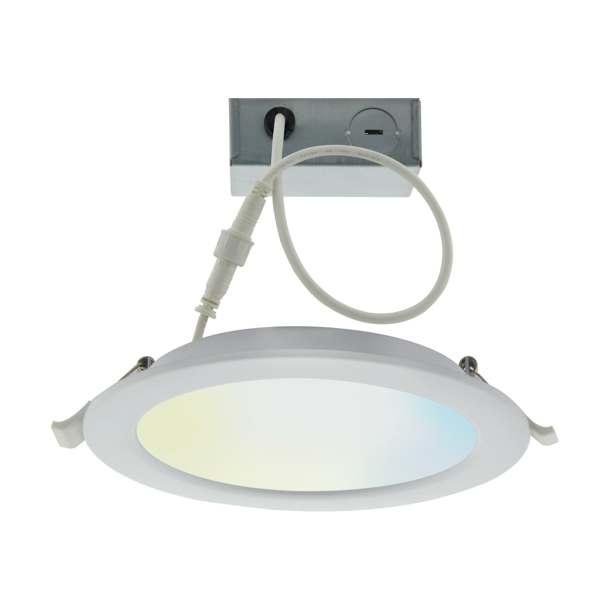 S11262 Starfish Round LED Downlight, LED Lamp, 12 W Fixture, 120 VAC, Steel Housing