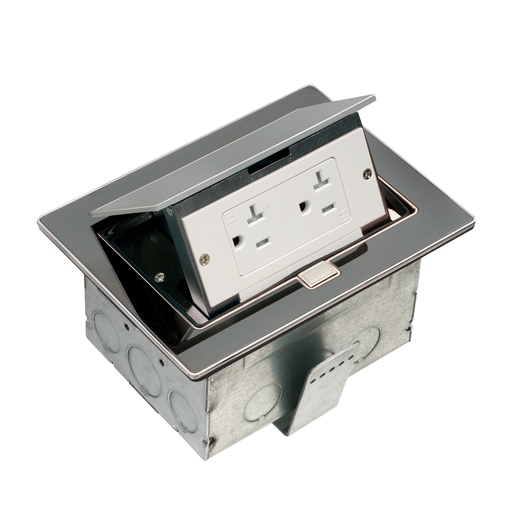 FLBT7200BL Floor Box, Stainless Steel