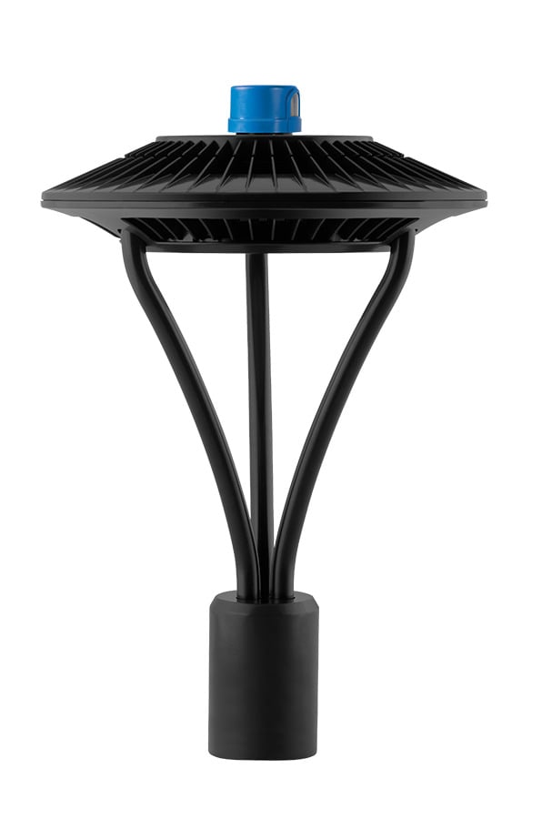 ALED5T78NK/PCT Type V Area Lighting With 120 to 277 V AC Twistlock Photocell, 83 W Fixture, 120/208/240/277 V AC, Black Housing