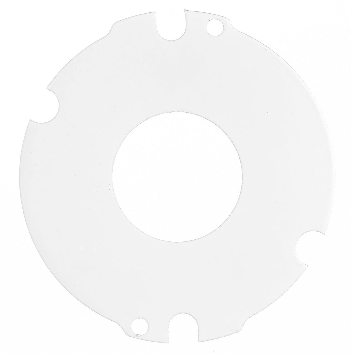 S1R4SPSIMPLEX Standard Sized Sub Plate With (1) 1.4 in Opening, 4 in Dia, 3.62 in W, Stamped Steel