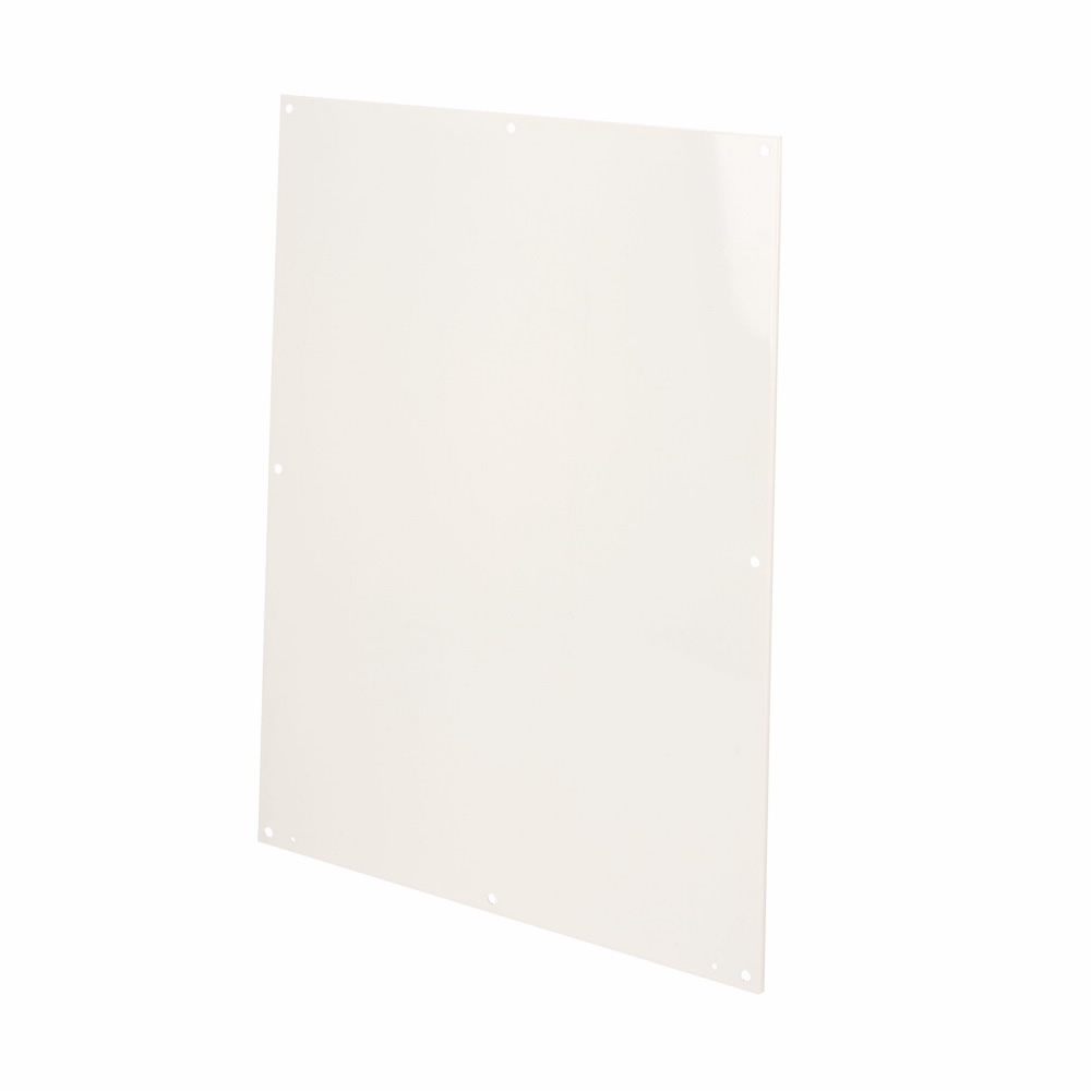 AF6048P Full Enclosure Panel, 43.87 in W x 47.87 in H, Steel, White