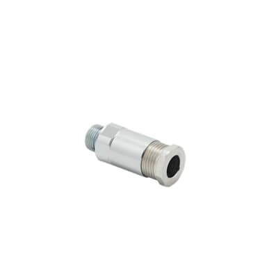 ST038-461S Cable Gland, 3/8 in Trade, 0.344 to 0.535 in Cable Openings, Steel, Zinc Plated