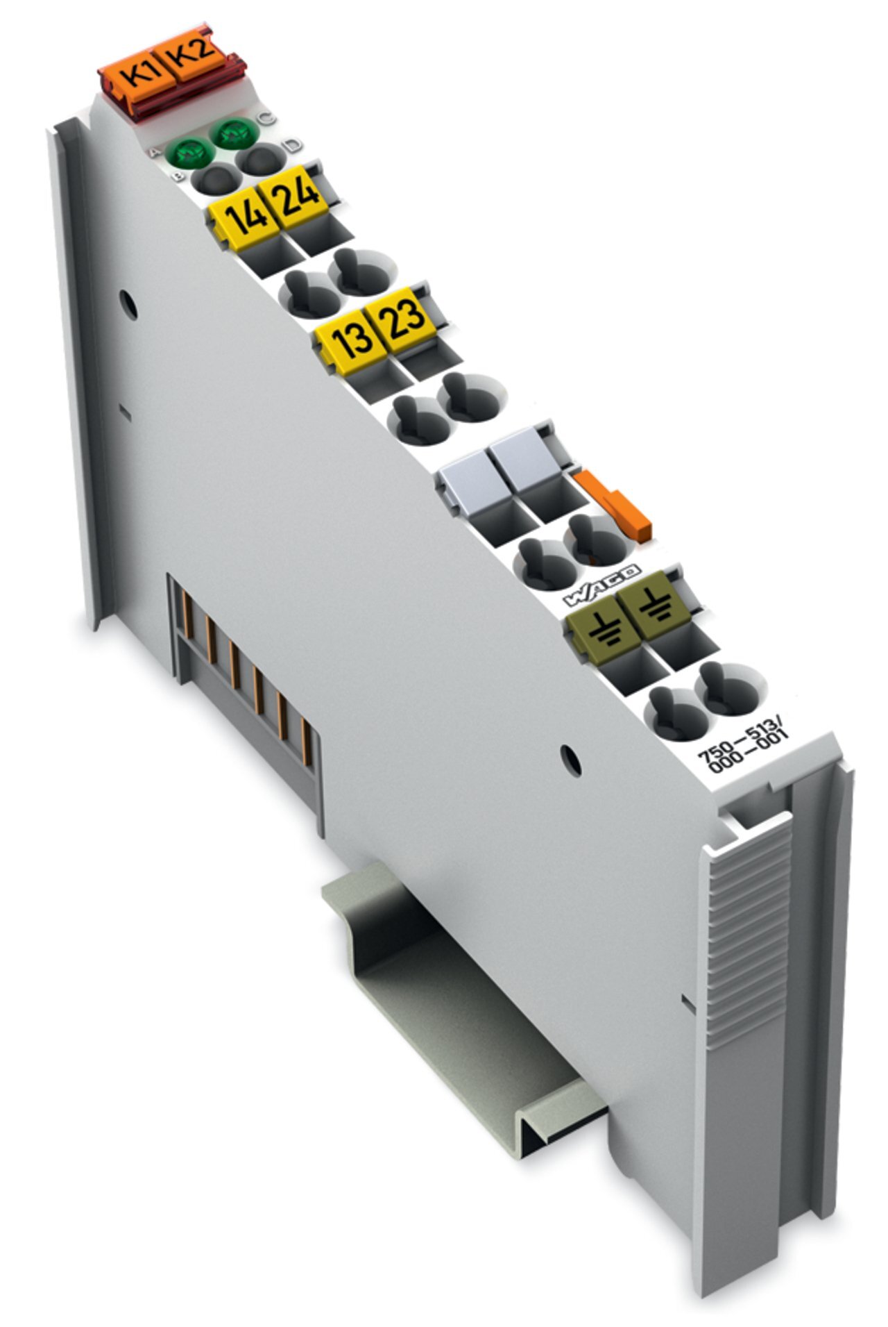 750-513/000-001 Relay Output, 2 Inputs, 2 Outputs