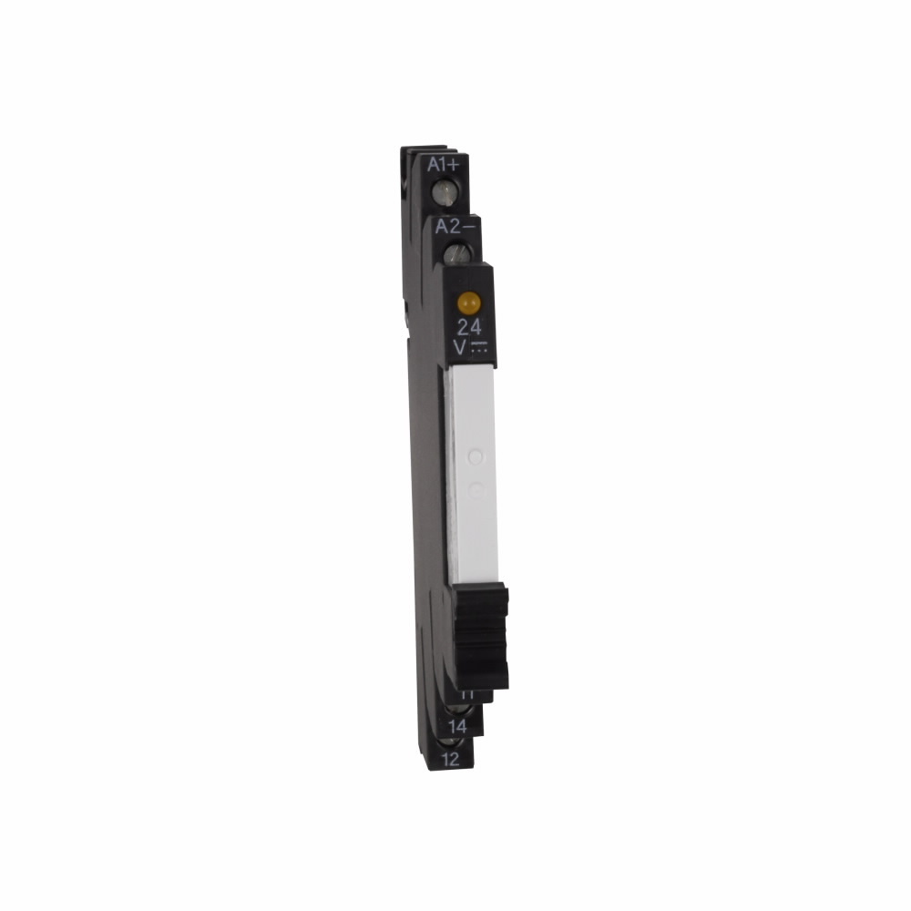 XRU1D24 XR Series Standard Terminal Block Relay, 6 A, 1 Form C SPDT Contact, 24 V DC V Coil