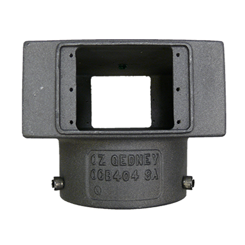 OCB-404SA Type FS Outdoor Connection Box, Copper-Free Aluminum, 99 cu-in Capacity, 4 Gangs