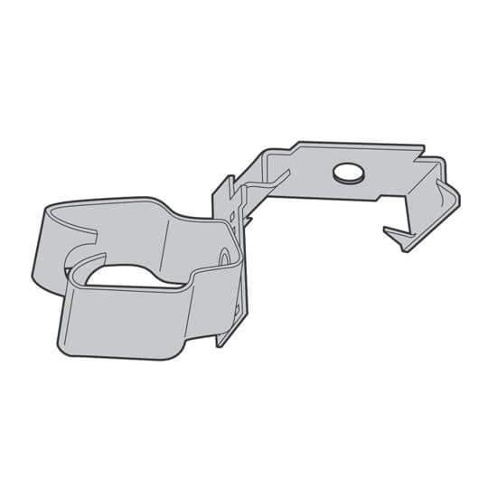 SSF-SF-S3/4 Steel City Conduit-to-Metal Stud Push-In Conduit Clip, 3/4 in Conduit, Steel