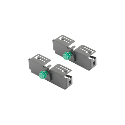WGSPL1218BL Wyr-Grid Straight Splice Connector, 46 mm W Tray, 39.8 mm H, Steel